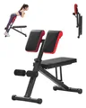 Produktbild: VEVOR Hyperextension Rückentrainer Rückenstrecker Römischer Stuhl Faltbar