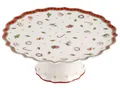 Produktbild: Villeroy & Boch Servierplatte Toy s Delight Kuchenplatte auf Fuss klein, Premium Porcelain, (Platten)