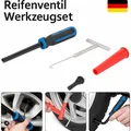 Produktbild: BGS 8766 | Reifenventil-Einziehwerkzeugsatz | 4-tlg.