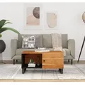 Produktbild: Vidaxl - Couchtisch 80x50x40 cm Massivholz Akazie & Holzwerkstoff
