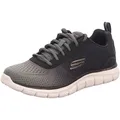 Produktbild: Skechers Men's Track Ripkent Sneaker, Olive Textile/Black Trim, 7 UK