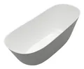 Produktbild: Villeroy & Boch Theano Freistehende Badewanne Curved Edition 1700 x 750 mm mit Badewannenbefüllung SilentFlow - Colour On Demand/Stone White - UBQ170ANH7F2BCTVRW