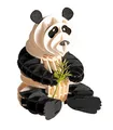 Produktbild: Fridolin 11661 3D-Papiermodell - Panda