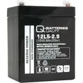 Produktbild: Q-Batteries 12LS-2.9 | 12V 2,9Ah Blei-Vlies Akku / AGM VRLA