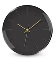 Produktbild: Miraval Wanduhr Analoge Wanduhr: Klassisches Design in Schwarz