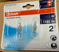 Produktbild: 2 x OSRAM Halogen Stiftsockellampe HALOSTAR  50W 12V Gy6,35  1185Lm  2000h