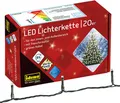 Produktbild: Idena 8325052 - LED Lichterkette mit 20 LED in warmweiß, mit 8 Stunden Timer Funktion und Transformator, ca. 3,9 m lang, für den Innen- und Außenbereich, für Partys, Weihnachten, Deko, Hochzeit