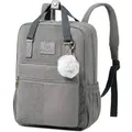 Produktbild: Cord Rucksack Damen Herren Daypack Anti-Theft Tasche Grau