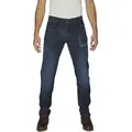 Produktbild: Rokker Rokkertech Slim D.Blue Motorradjeans, blau, Größe 30 für Männer