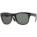 Produktbild: Ray-Ban Sonnenbrille Faltbare Wayfarer 4105 Schwarz Grün Polarisiert 601/58 54mm