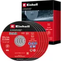 Produktbild: Trennscheibe dünn, Ø 125 x 1,0mm, 5 Stück für Winkelschleifer