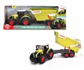 Produktbild: Dickie Toys Spielzeug-Traktor CLAAS mit Anhänger, mit Licht und Sound