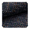 Produktbild: novely® LANZ Premium Möbelstoff | Schwerer Webcharakter | grob gewebter Polsterstoff | Struktur-Stoff | 15 Farben | Meterware | 1lfm (14 Navy Braun)