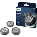 Produktbild: Philips Ersatzscherköpfe Shaver series 9000 SH91/50, 3 St., Dual SteelPrecision Klingen für Shaver Series 9000 und S9000 Prestige schwarz