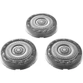 Produktbild: Philips SH91/50 3er-Pack Ersatzscherköpfe Silber