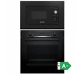 Produktbild: Bosch Einbau Backofen + einbau Mikrowelle Sparset -Autark mit Telesko 20L Grill