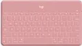 Produktbild: Logitech Keys-To-Go - Tastatur - Bluetooth - QWERTZ - Deutsch - Blush Pink - für Apple iPad/iPhone/TV