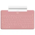 Produktbild: LOGITECH Keys-To-Go mit iOS-Sondertasten Blush Pink, Bluetooth, DE