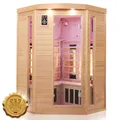Produktbild: Infrarotkabine Infrarotsauna Wärmekabine Sauna Saunakabine 3 Person Vollspektrum