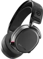 Produktbild: Steelseries Arctis Pro Wireless Headset mit Transmitter Kabel usw.