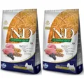 Produktbild: Farmina N&D Ancestral Grain canine LAMB & BLUEBERRY ADULT MINI 2x7kg