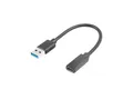 Produktbild: 5901969423037 Adapter USB TYPE-C (F) AM 3.1 15 cm LANBERG