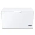 Produktbild: Haier Gefriertruhe CHEST SERIE 3 HCE321T I 319 L Tiefkühltruhe mit Innenbeleuchtung, Super-Gefrierfunktion & antibakterieller Dichtung I Freezer Kühltruhe inkl. 2 Metallkörben I Energieklasse D