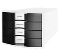 Produktbild: HAN Schubladenbox SCHUBL.BOX A4 WS/SCHW 1012-32