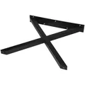 Produktbild: dieda Möbelfuß, BxHxT: 700 x 710 x 100 mm, schwarz