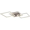 Produktbild: Reality LED-Deckenleuchte Trail 1-flammig Titanfarbig 52,6 cm x 52,6 cm