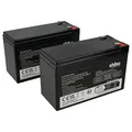 Produktbild: vhbw 2X Akku Ersatz für APC RBC48 für USV (7200 mAh, 12 V, AGM)