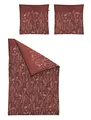 Produktbild: Irisette Premium Mako-Satin Bettwäsche Verona 8298 rot, 1 Bettbezug 155 x 220 cm + 1 Kissenbezug 80 x 80 cm