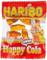 Produktbild: Haribo Happy Cola Polybeutel Minis, 2er Pack (2 x 1 kg)