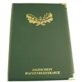 Produktbild: Jagdschein Etui - WBK Etui - für Jäger, grün, Eichenlaub