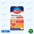 Produktbild: Abtei Vitamin D3 3000 I.E. - 75 Schmelztabletten mit Zitronengeschmack