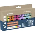 Produktbild: share Textmarker 4-0021-6-1000 Neongelb, Neonorange, Neonpink, Pastell-Violett,