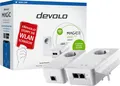 Produktbild: devolo Magic 2 WiFi next - Starter Kit - Bridge 1GbE, HomeGrid - Wi-Fi 5 - Dual-Band - an Wandsteckdose anschließbar (08614)