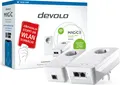 Produktbild: Devolo Magic 2 WiFi next Starter Kit Bridge GigE HomeGrid 802.11a/b/g/n/ac Dual-Band an Wandsteckdose anschließbar (08614)