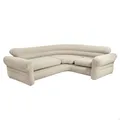 Produktbild: Intex 68575NP – Aufblasbares Ecksofa Beige, Vinyl, Beige, 257 x 203 x 76 cm