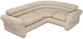 Produktbild: Intex Corner Sofa aufblasbare Couch Ecksofa 257x203x76cm beige 1701177