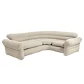 Produktbild: Intex 68575NP Ecksofa Aufblasbar Vinyl Beige 257x203x76cm Couch Möbel