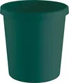 Produktbild: helit H6405852 - Papierkorb „the green german“, 18 Liter, aus Recycling-Kunststoff Blauer Engel zertifiziert, grün, 1 Stück
