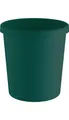Produktbild: helit Papierkorb 18 l H331xØ315 mm mit Griffrand Kunststoff grün