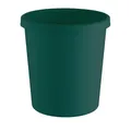 Produktbild: Helit Papierkorb 18l H331xØ315mm m.Griffrand Ku.grün Papierkörbe H6405852