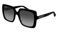 Produktbild: GUCCI Womens GG0418S Sunglasses, Black-Black-Grey, 54