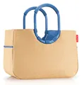 Produktbild: reisenthel loopshopper Tasche L Einkaufstasche Korb raffia blue OR4122