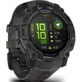 Produktbild: Garmin Instinct® 3 Instinct 3 – 50 mm, AMOLED Schwarz mit Silikon-Wechselarmband 26 mm