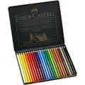 Produktbild: Faber-Castell 110024 - Künstlerfarbstift, 24 Polychromos Metalletui