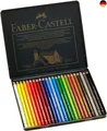 Produktbild: Faber-Castell 110024 Polychromos Malstifte, 24er-Buntstifte-Set in einem