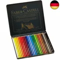 Produktbild: FABER-CASTELL 110024 - Künstlerfarbstift, 24 Polychromos Metalletui